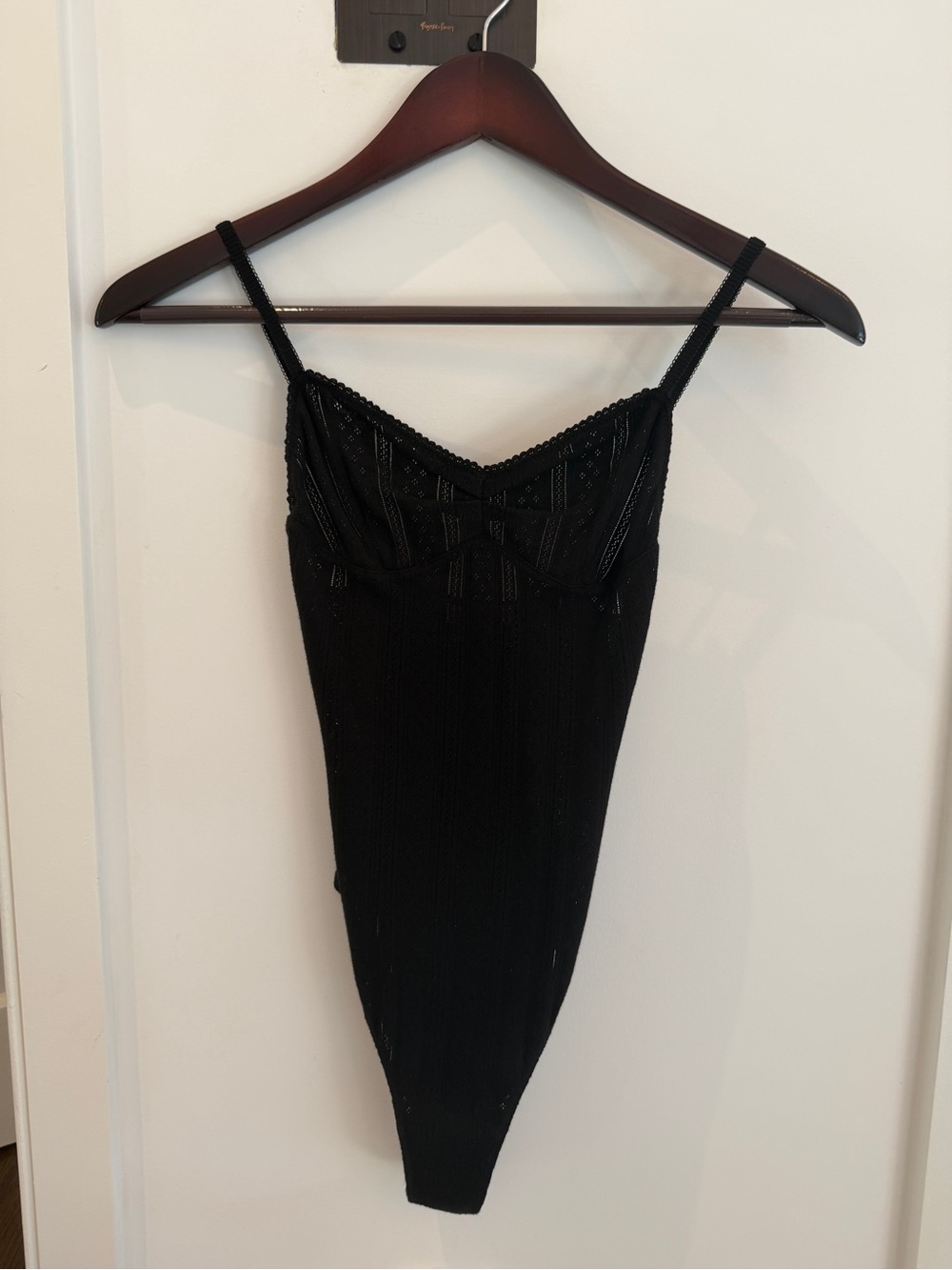 Doen Black Bodysuit XS